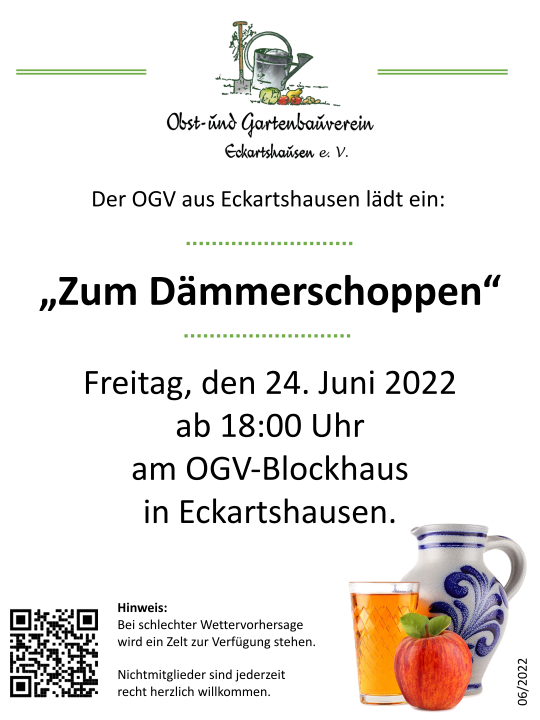OGV Daemmerschoppen 06 2022